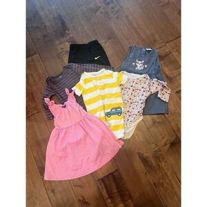 Baby Toddler Clothes Lot‎ Dresses Bodysuits Nike Shorts Girls Boys Mixed